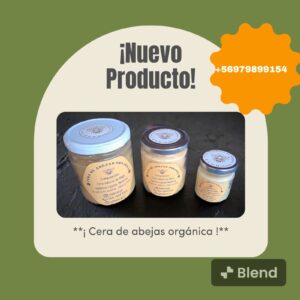 CERA ORGÁNICA DE ABEJA 250gm