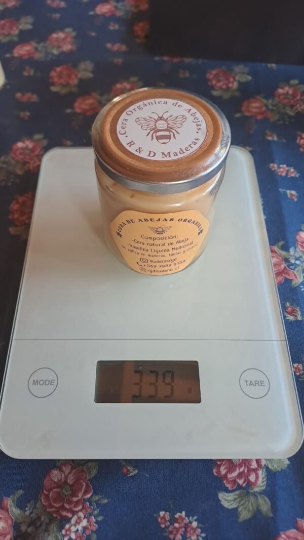 CERA ORGÁNICA DE ABEJA 250gm - Imagen 2
