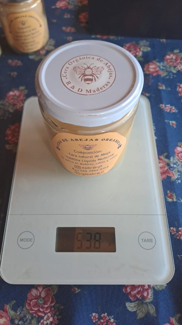CERA ORGÁNICA DE ABEJA 460gm - Imagen 2